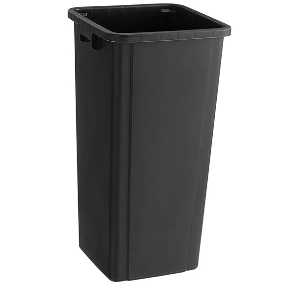 Professional Janitorial 23 Gallon Square Polypropylene Trash Can
