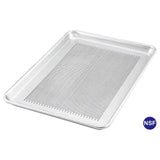 Professional 18-Gauge Aluminum Baking Sheet Jelly Roll Pan, Perforated