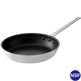 Professional Aluminum Frying Pan with Eclipse Coating- NSF Certified