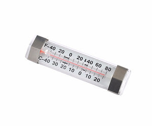 Commercial Grade Classic Freezer Refrigerator Glass Tube Thermometer