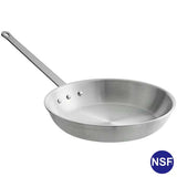 Professional Natural Aluminum Frying Pan Commercial Aluminum Cookware NSF