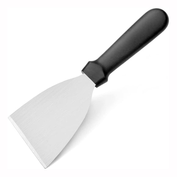Professional Grill Scraper Stainless Steel Blade 4 Inch with Plastic Handle