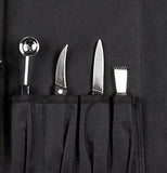 Professional Chef Knife Roll Bag 16 Slots with An Adjustable Shoulder Strap