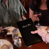 Plastic Check Presenters for Restaurants, Guest Card Holder, Bill Book