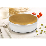 Commercial Natural Aluminum Round Cake Pan Straight NSF certified