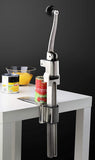 Manual Table Can Opener with Plated Steel Base For Cans Up to 11” Tall