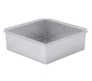 Commercial Anodized Aluminum Square Straight-Sided Cake Pan