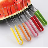 Professional Stainless Steel Watermelon Cutter / Slicer with PVA Handle