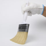 Professional Flat Pastry Oil Brush with Boar Bristle and PVC Handle