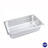 Professional 1/4 Size Anti-Jam Stainless Steel Steam Table Hotel Pan