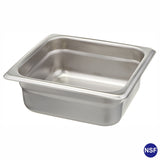 Professional 1/6 Size Anti-Jam Stainless Steel Steam Table Hotel Pan