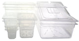 Professional Clear Transparent Polycarbonate Food Pan Cover with Slot