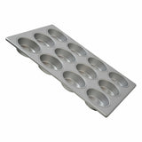 Commercial 12 Cup 6.2 oz. Glazed Aluminized Steel Jumbo Muffin / Cupcake Pan