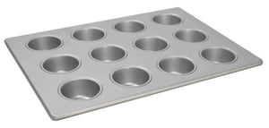 Commercial 3.8 oz. Glazed Aluminized Steel Muffin / Cupcake Pan
