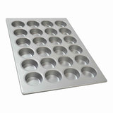 Commercial 24 Cup 7 oz. Silver Glazed Aluminized Steel Jumbo Muffin / Cupcake Pan