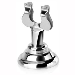 Restaurant 1 1/2" Stainless Steel Clamp-Style Menu / Card Holder