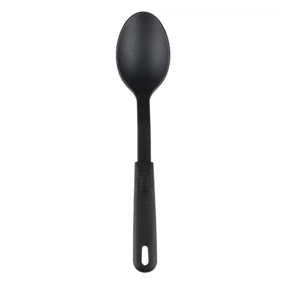 Professional Plastic Nylon Solid Spoon, Black