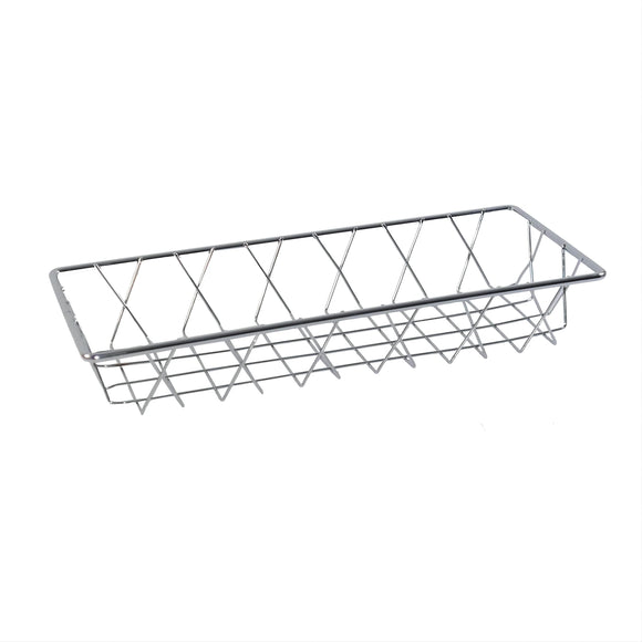 Commercial Chrome Plated Rectangular Pastry Basket
