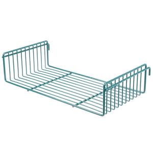 Commercial Grid Shelf with Side Ledges - 9" x 18 1/2" x 4''