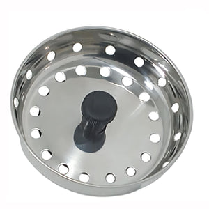 Commercial 3" Sink Strainer, 304 Stainless Steel