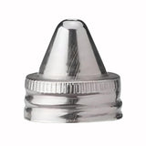 Chrome Bullet Cap for Retro Style Oil and Vinegar Dispenser 6 OZ