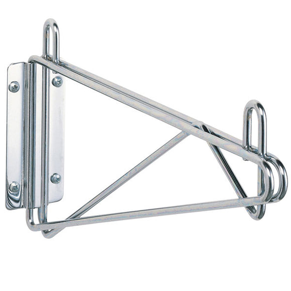 Commercial Chrome Single Direct Wall Mount Bracket